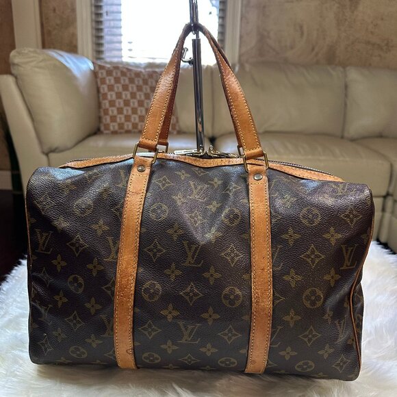 Authentic Vintage Louis Vuitton Sac Souple 35 Boston Bag - Discontinued - Picture 3 of 15